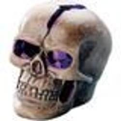 Lampe de décoration - INFACTORY - Crâne Crackhead - LED bleu - Contemporain - Design