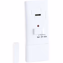 Détecteur douverture portes et fenêtres AGT - Blanc - Pile