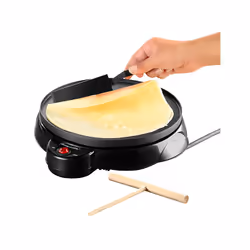 Rosenstein & Söhne NC-3627-919 appareil à crêpes 1 crèpe(s) 650 W Noir