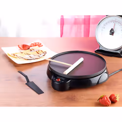 Rosenstein & Söhne NC-3627-919 appareil à crêpes 1 crèpe(s) 650 W Noir