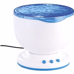 Projecteur à reflets aquatiques - LUNARTEC - Contemporain - LED - Haut-parleur intégré - Design