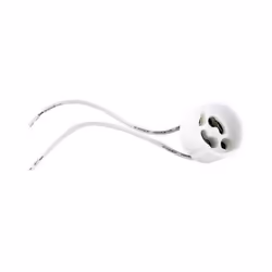 Douilles GU10 - Non spécifié - Pack de 10 - Céramique - Compatible LED et halogènes - 250 V 100 W