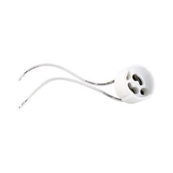 Douilles GU10 - Non spécifié - Pack de 10 - Céramique - Compatible LED et halogènes - 250 V 100 W
