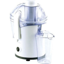 Centrifugeuse - PEARL - Extracteur de jus électrique - 260 Watt - Blanc - 400 ml