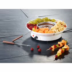 Rosenstein & Söhne NC-3666-919 appareil à fondue, raclette et wok 2 personne(s)