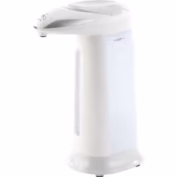 Distributeur de savon - PEARL - 400 ml - Blanc - Design - Détecteur de mouvement