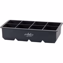 Bac à glaçons en silicone - INFACTORY - XXL - 8 glaçons géants - 100% silicone alimentaire