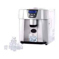 Rosenstein & Söhne NC-3722-919 machine à glaçons Machine à glaçon incornporé/sur pied 8 kg/24h 130 W Argent - Vue supplémentaire 3