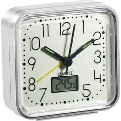 Réveil - Non spécifié - Quartz phosphorescent - Thermomètre digital - Alarme - Design élégant