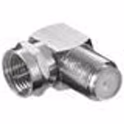 Adaptateur coudé - Non spécifié - F mâle vers F femelle - Métal - Intérieur - Raccord femelle/femelle