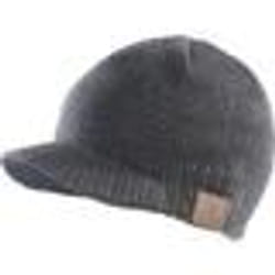 Bonnet à visière Bluetooth - CALLSTEL - Gris - Micro-casque intégré - Sport - Hiver