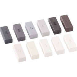 Set de cires pour réparation de sols plastiques AGT - Kit de 11 bâtonnets de cire de couleurs différentes