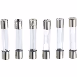 Fusibles en verre 5 A à 30 A - 48 pièces