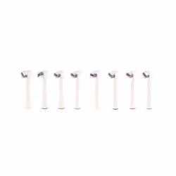 Têtes de brossage - Oral-B - Lot de 8 - Poils souples - Tête ronde à oscillation - Identification par couleur