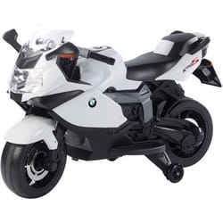 Moto électrique pour enfant BMW K1300 S - PLAYTASTIC - Blanc - 3 ans et plus - Extérieur