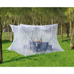 Moustiquaire - INFACTORY - 300 x 300 x 250 cm - Mailles fines 220 - Blanc - Synthétique
