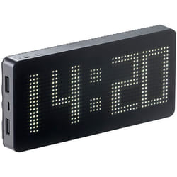 Batterie dappoint REVOLT PBW-50 - 7600 mAh avec réveil et texte défilant
