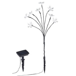 Bouquet lumineux solaire à 8 fleurs multicolores - LUNARTEC - Contemporain - Energie solaire - LED - Clignotant