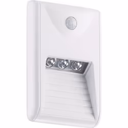 Balise lumineuse à LED avec détecteur de mouvement - LUNARTEC - 15 Lumen - Intérieur - Blanc - Piles