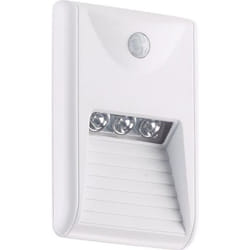 Balise lumineuse à LED avec détecteur de mouvement - LUNARTEC - 15 Lumen - Intérieur - Blanc - Piles