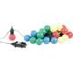 Guirlande guinguette - LUNARTEC - 475 m - LED faible consommation - 20 ampoules - 4 couleurs