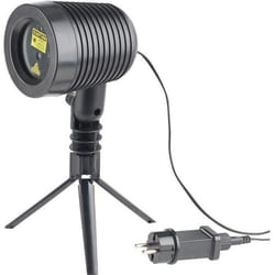 Projecteur laser dextérieur - Lunartec - Effet pluie détoiles - Rouge et vert - 9 modes déclairage