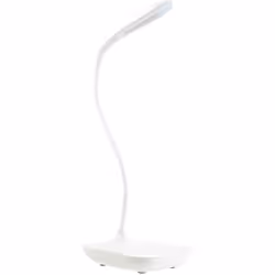 Lampe de bureau - LUNARTEC - LED COB - Rechargeable USB - Blanc