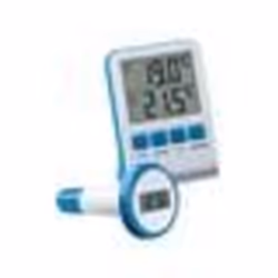 Thermomètre numérique - INFACTORY - avec récepteur radio LCD - IPX8 - Flottant - Mesure sans fil