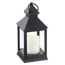 Lanterne - PEARL - Noir - 13 x 235 x 13 cm - LED vacillante - Intérieur/extérieur