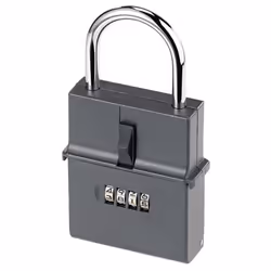 Coffre à clés format cadenas avec code à 4 chiffres