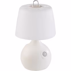 Lampe de bureau LED - LUNARTEC - Blanc - Métal - 3W - Sans fil avec détecteur de mouvement