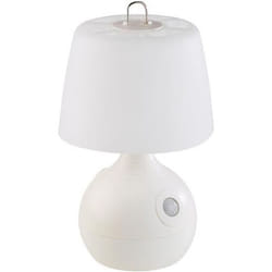 Lampe de bureau LED - LUNARTEC - Blanc - Métal - 3W - Sans fil avec détecteur de mouvement