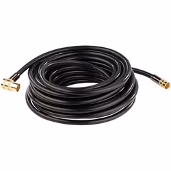Câble satellite - HDTV - 10 m - Blindage renforcé - Fiches F - Coudé