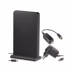 Auvisio PX-8947-919, Intérieure, Noir, 1,95 m, 170 - 694 MHz, DVB-T, DVB-T2, DAB, DAB+