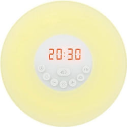 Radio-réveil lumineux Wake-up avec sons de la nature