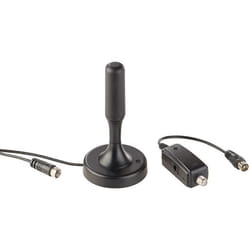 Antenne dintérieur active TNT/TNT 2 UHD 13 cm / 30 dB - Noir