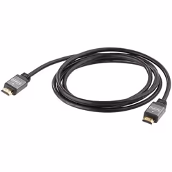 Câble HDMI - AUVISIO - 2m - 4K Ultra HD - 3D - Connexion Ethernet
