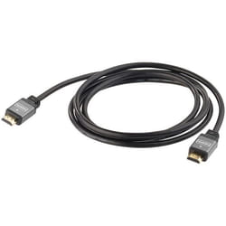 Câble HDMI - AUVISIO - 2m - 4K Ultra HD - 3D - Connexion Ethernet