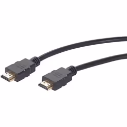 Câble HDMI - Compatible 4K - 3D - Full HD - HEC - Noir - 3 m
