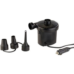 Gonfleur électrique - PEARL - Avec chargeur 12V - 3 embouts - 75W - Débit 192L/min