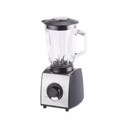 Rosenstein &amp; Söhne NC-5916-919, Mélangeur de table, 1,5 L, Fonction d'impulsion, Pileur de glace, 1,12 m, 600 W
