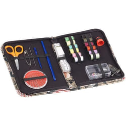 Kit de couture - PEARL - 59 pièces - Étui compact - Idéal en déplacement - Pratique et léger
