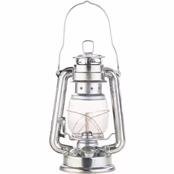 Lampe-tempête - LUNARTEC - Anika - Vintage - aspect Zinc - Extérieur