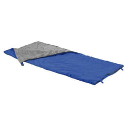 Sac de couchage - PEARL - Rectangulaire - Bleu - 190 x 75 cm - Fibre creuse été