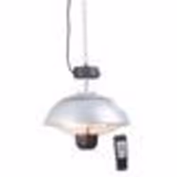 Chauffage radiant - Semptec - 2000 W - Télécommande - 3 niveaux de température - LED intégrée
