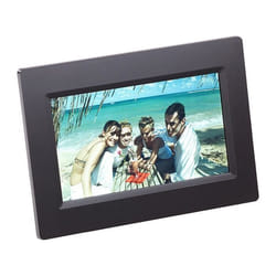 Cadre photo numérique connecté SOMIKON - IPS 7 - WiFi - 8 Go - Noir