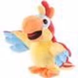 Peluche parlante 22 cm avec microphone intégré - Perroquet - PLAYTASTIC - Mixte - Intérieur - Piles - 3 ans