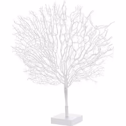 Arbre décoratif lumineux - LUNARTEC - 50 cm - LED - Métal - Intérieur - Pile