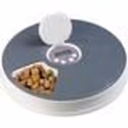 Distributeur programmable de nourriture pour chiens et chats - INFACTORY - Blanc - Intérieur - Piles
