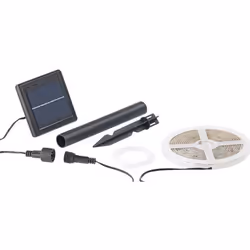 Bande à LED solaire - LUNARTEC - 900 LED 3 m - Multicolore - Extérieur